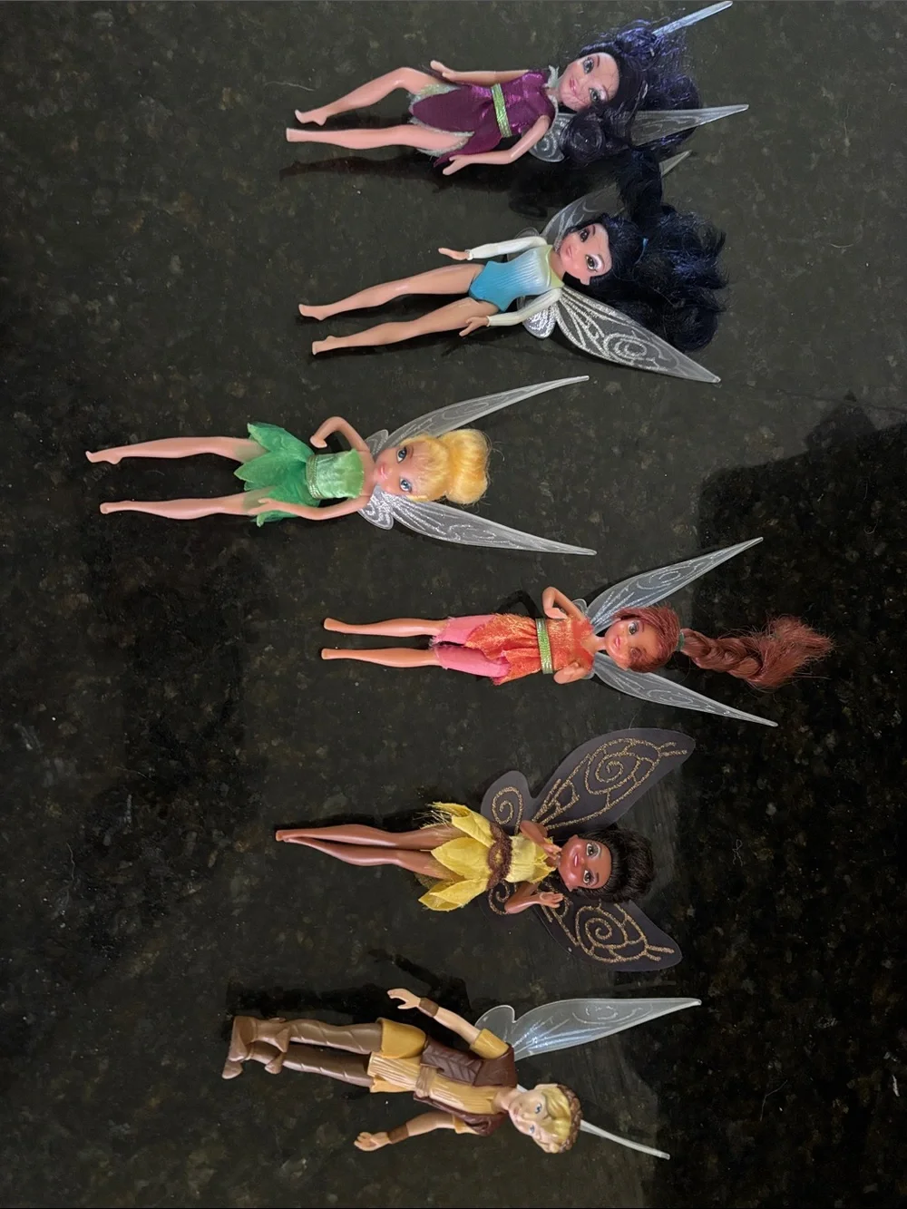 Tinkerbell and Friends Fairy Dolls (6)